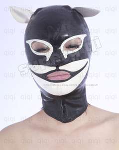   Mask Hood .8mm catsuit costume suit unique cosplay fun clothing  