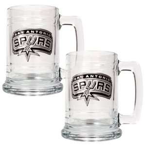  San Antonio Spurs Set of 2 Beer Mugs