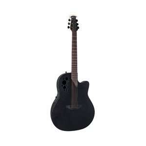  2078TX 5 Elite TX Contour Acoustic Electric Guitar (Black 
