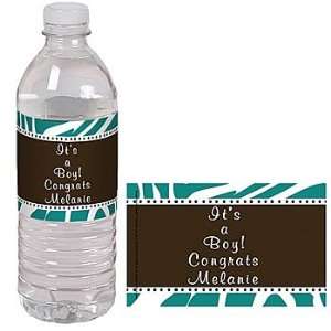   Personalized 20oz Water Bottle Labels   Qty 12: Health & Personal Care