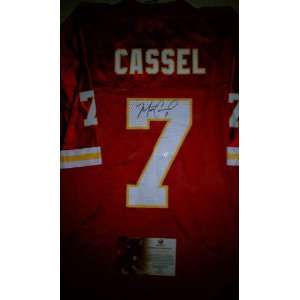  Matt Cassel Signed Kansas City Chiefs Jersey: Everything 