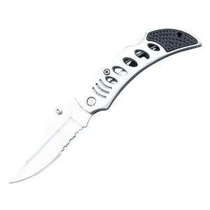  Serrated Stainless Pocket Folding Knife