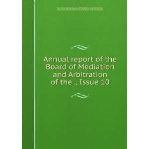   New York (State). Board of Mediation and Arbitration New York (State