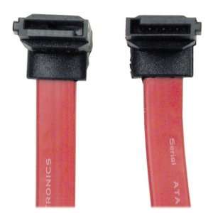   ATA (SATA) Signal Cable, 7 pin Connector up/down   19in Electronics