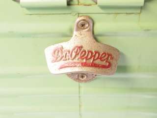 Nice! Vintage Dr. Pepper Metal Ice chest/ Cooler  