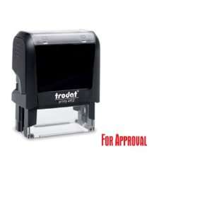    Trodat FOR APPROVAL Self Inking Rubber Stamp: Office Products
