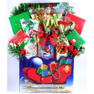 Sleigh Bells Ring: Christmas Gift Basket: Grocery & Gourmet Food