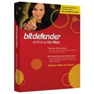 Bitdefender Antivirus For Mac 2pc 2year Real Time Antivirus Protection 