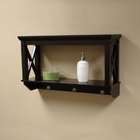 Sourcing Solutions X Frame Bathroom Wall Shelf