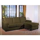 Acme Furniture Sage Finish Reversible Chaise Sectional By Acme 
