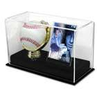 ASC Deluxe Acrylic Gold Glove Baseball and Card Display