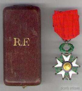 Legion of Honour, 3rd Republic, knight, in case, s9780  
