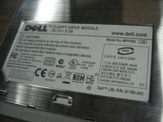 Dell MPF82E 3.5 Floppy Drive Module PN 6Y185 A02  