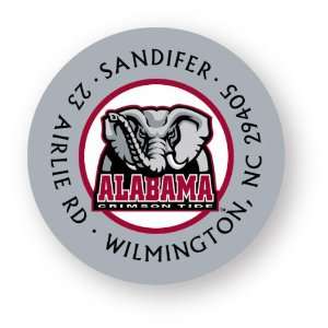  University Of Alabama Athletic Gray Labels