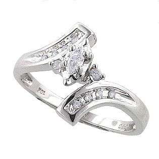   Swirl Engagement Ring  Jewelry Wedding & Anniversary Engagement
