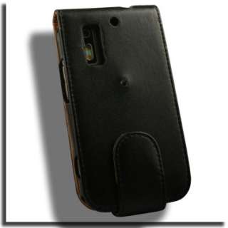 Flip Leather Case for Motorola PHOTON 4G Pouch A Sprint Black Holster 