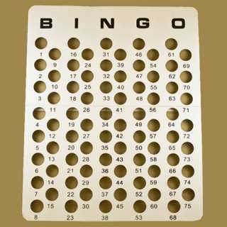 Jackpot Bingo Supplies Bingo Masterboard   Large Plastic 