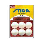 Stiga Two Star White Table Tennis Balls