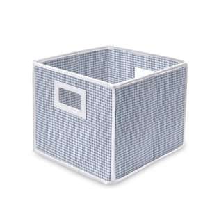 Badger Basket Company Folding Basket and Storage Cube in Blue at  