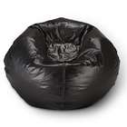 Rocker Large Black Soot Bean Bag Chair