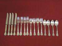 Gorham Chantilly Pattern Sterling Silver Lunch 4 Piece Four Place 