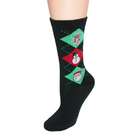 Bell Womens Christmas Argyle Socks
