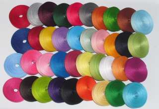 Grosgrain Ribbon Solid Colors 5 yards  