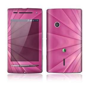  Sony Ericsson Xperia X8 Decal Skin Sticker   Pink Lines 