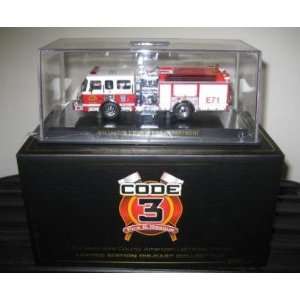    Code 3 Baltimore County American LaFrance Pumper Toys & Games