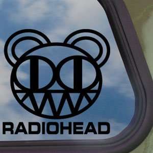 Radiohead Rock Band Black Decal Car Truck Window Sticker 