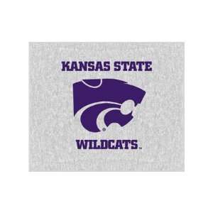 Blanket/Throw 58x48 Property of Kansas State Wildcats   NCAA College 