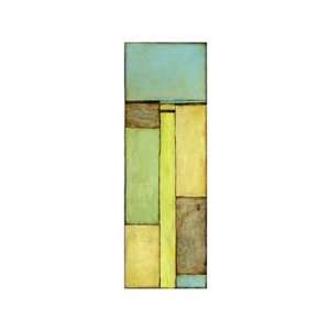 Stained Glass Window V by Jennifer Goldberger 24x48  
