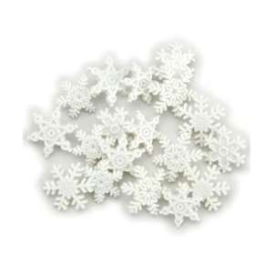 Jesse James Snowflakes Dress It Up Embellishments Snow 964; 6 Items 
