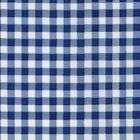   47/48 Wide 12 Yard Roll   Gingham/Navy Blue (SOLD in PACK of 12