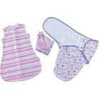Summer Infant Safe Sleep Gift Set, Cutie Pie Girl, Pink/White