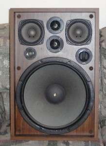 Kenwood Model KL 777A Floor Speakers 4 Way 6 Speaker Units  