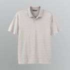 Pierre Cardin Mens Striped Two Button Polo Shirt