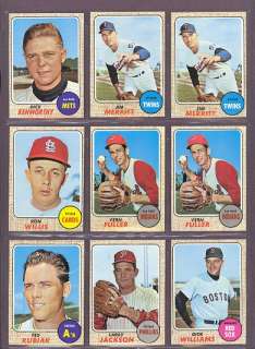 1968 Topps #68 Ron Willis Cardinals (NM/MT) *214356  