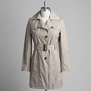   Mid Length Trench Coat  Marvin Richards Clothing Womens Outerwear