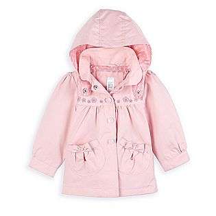 Toddler Girls Embroidered Dressy Coat with Hood  Carters Baby Baby 