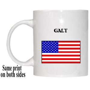  US Flag   Galt, California (CA) Mug 