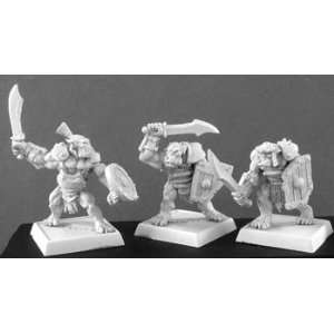  Lesser Orc Warriors (3) (Discontinued) Toys & Games