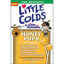   Remedies little Colds Honey Pops   10 Ct   MedTech   BabiesRUs