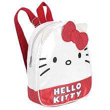 Hello Kitty 11 Inch Mini Backpack   White   Fashion Accessory Bazaar 