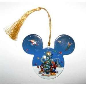  Disney World Ornament   Mickey Mouse Ears: Home & Kitchen