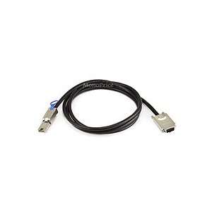   ) Male w/ Thumbscrews to Mini SAS 26pin (SFF 8088) Male Cable   Black