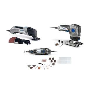 Dremel NEW CKDR 01 3 Tool Value Bundle with Multi Max, Trio and 300 