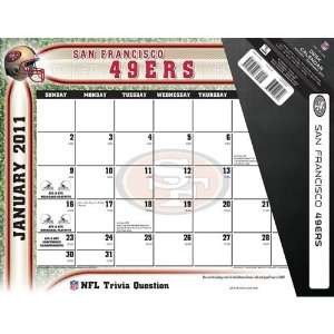 Turner San Francisco 49ers 2011 Desk Calendar  Sports 