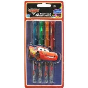  Cars 4 Pack Scented Gel Pen on 3D Case Pack 96 Everything 