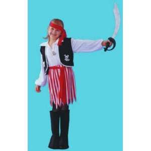  Pirate Jack Girl Costume Toys & Games